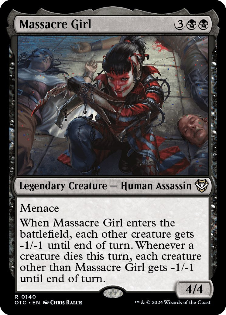 Massacre Girl [Outlaws of Thunder Junction Commander] | The CG Realm
