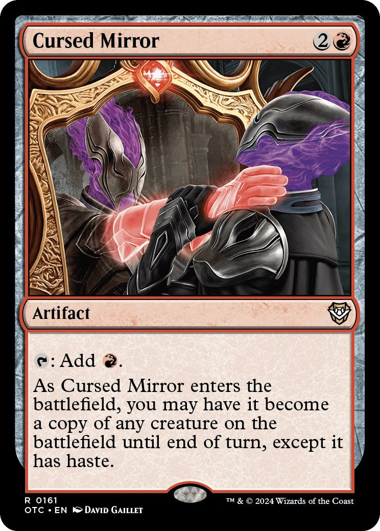 Cursed Mirror [Outlaws of Thunder Junction Commander] | The CG Realm