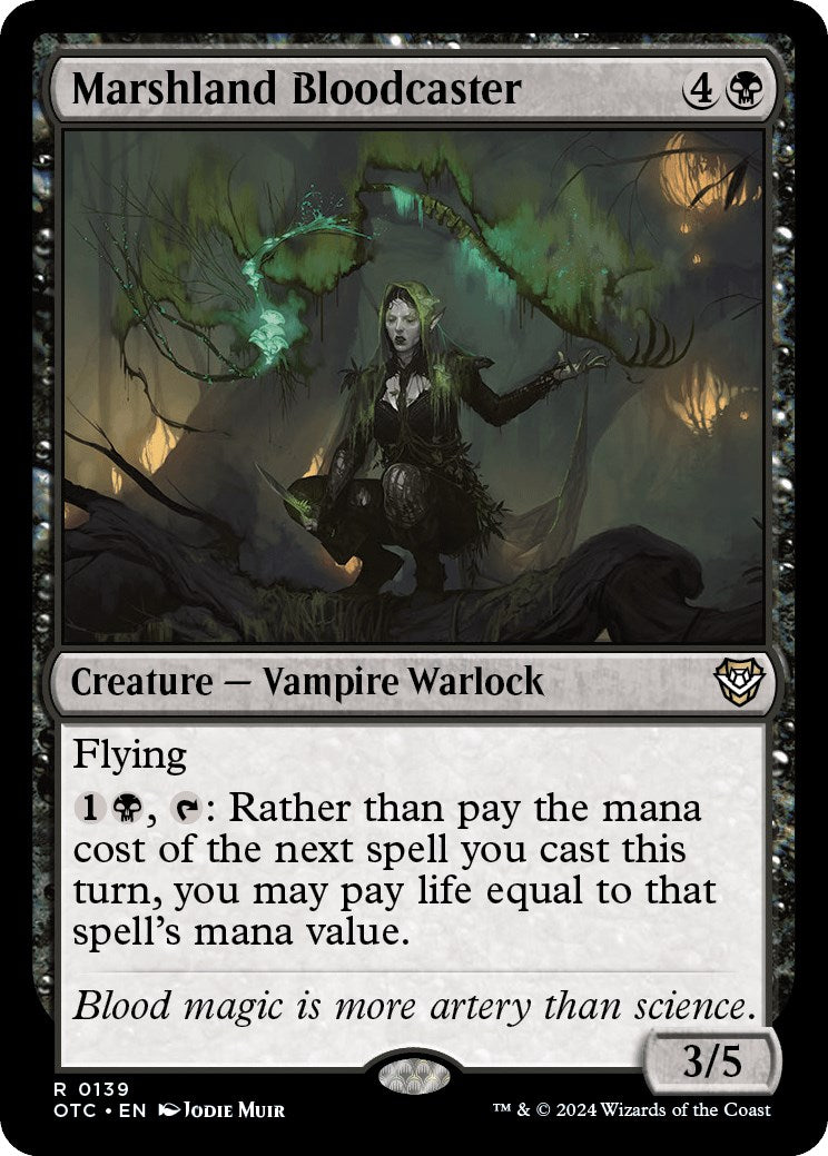 Marshland Bloodcaster [Outlaws of Thunder Junction Commander] | The CG Realm
