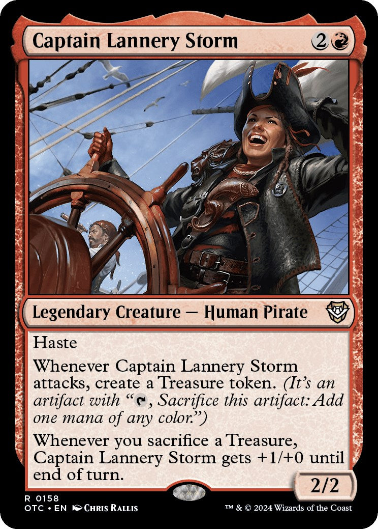 Captain Lannery Storm [Outlaws of Thunder Junction Commander] | The CG Realm