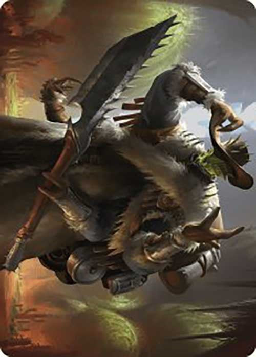 Hardbristle Bandit Art Card [Outlaws of Thunder Junction Art Series] | The CG Realm