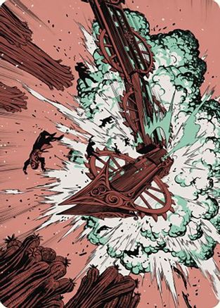 Decimate Art Card (ASOTJ-044) - Art Series: Outlaws of Thunder Junction