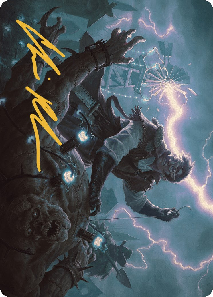 Geralf, the Fleshwright Art Card (Gold-Stamped Signature) [Outlaws of Thunder Junction Art Series] | The CG Realm
