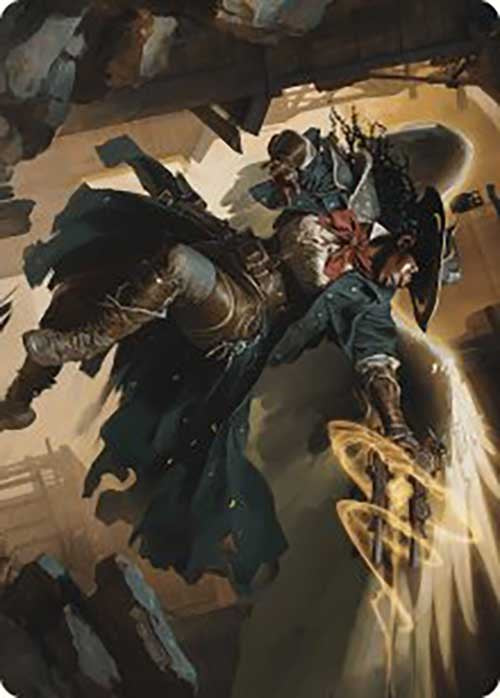 Archangel of Tithes Art Card [Outlaws of Thunder Junction Art Series] | The CG Realm