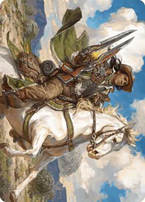 Wylie Duke, Atiin Hero Art Card [Outlaws of Thunder Junction Art Series] | The CG Realm