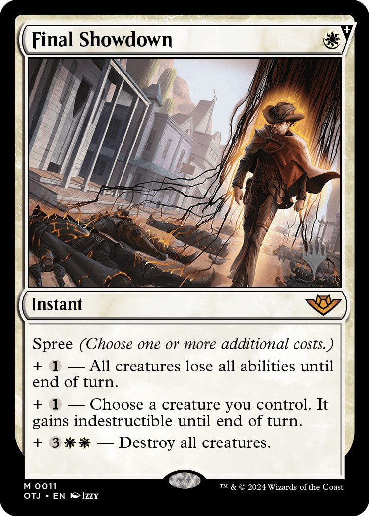 Final Showdown (Promo Pack) [Outlaws of Thunder Junction Promos] | The CG Realm