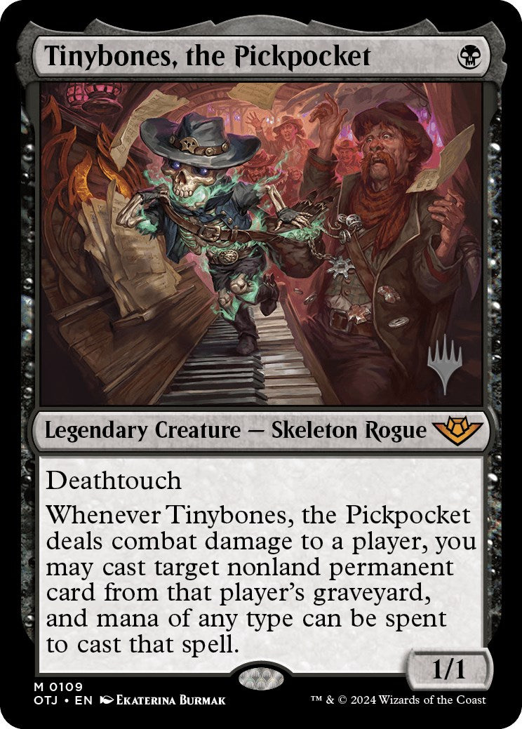 Tinybones, the Pickpocket (Promo Pack) [Outlaws of Thunder Junction Promos] | The CG Realm