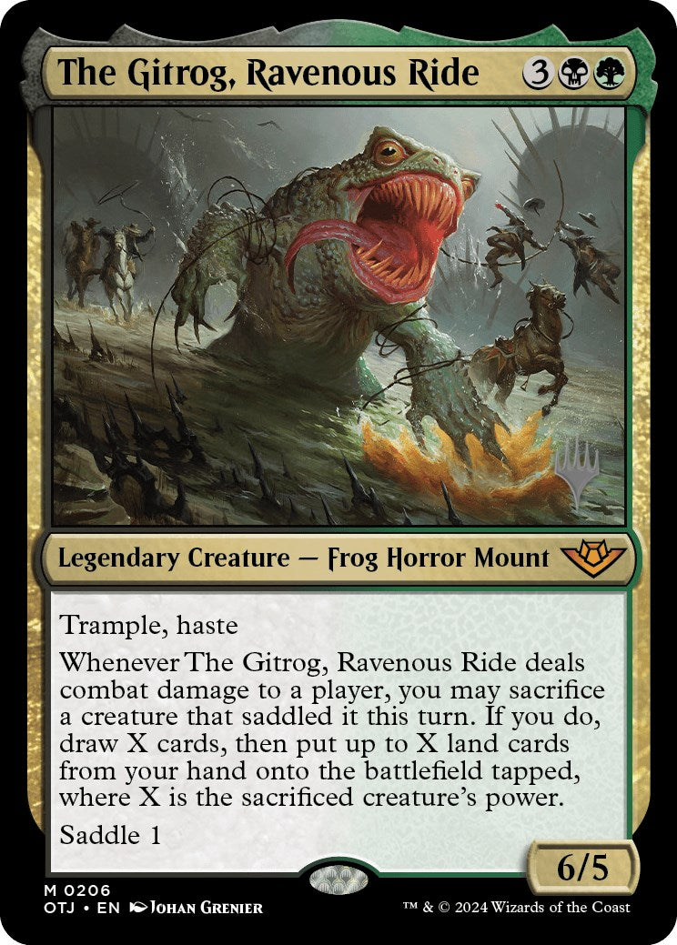 The Gitrog, Ravenous Ride (Promo Pack) [Outlaws of Thunder Junction Promos] | The CG Realm