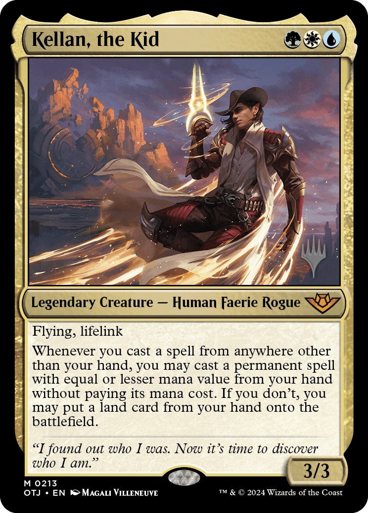 Kellan, the Kid (Promo Pack) [Outlaws of Thunder Junction Promos] | The CG Realm