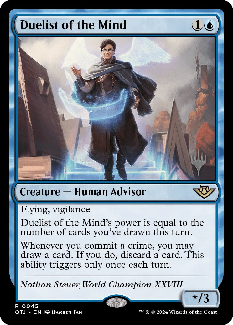 Duelist of the Mind (Promo Pack) [Outlaws of Thunder Junction Promos] | The CG Realm