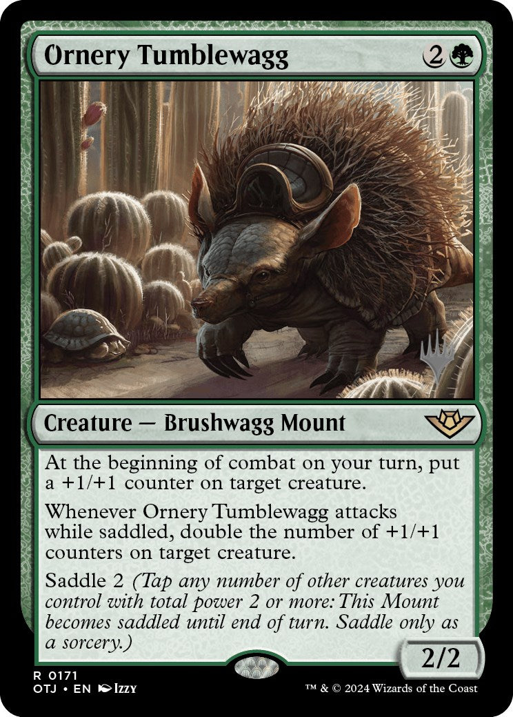Ornery Tumblewagg (Promo Pack) [Outlaws of Thunder Junction Promos] | The CG Realm
