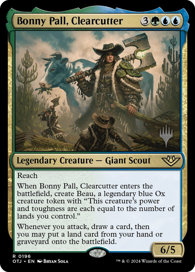 Bonny Pall, Clearcutter (Promo Pack) [Outlaws of Thunder Junction Promos] | The CG Realm