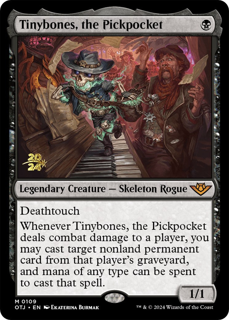 Tinybones, the Pickpocket [Outlaws of Thunder Junction Prerelease Promos] | The CG Realm