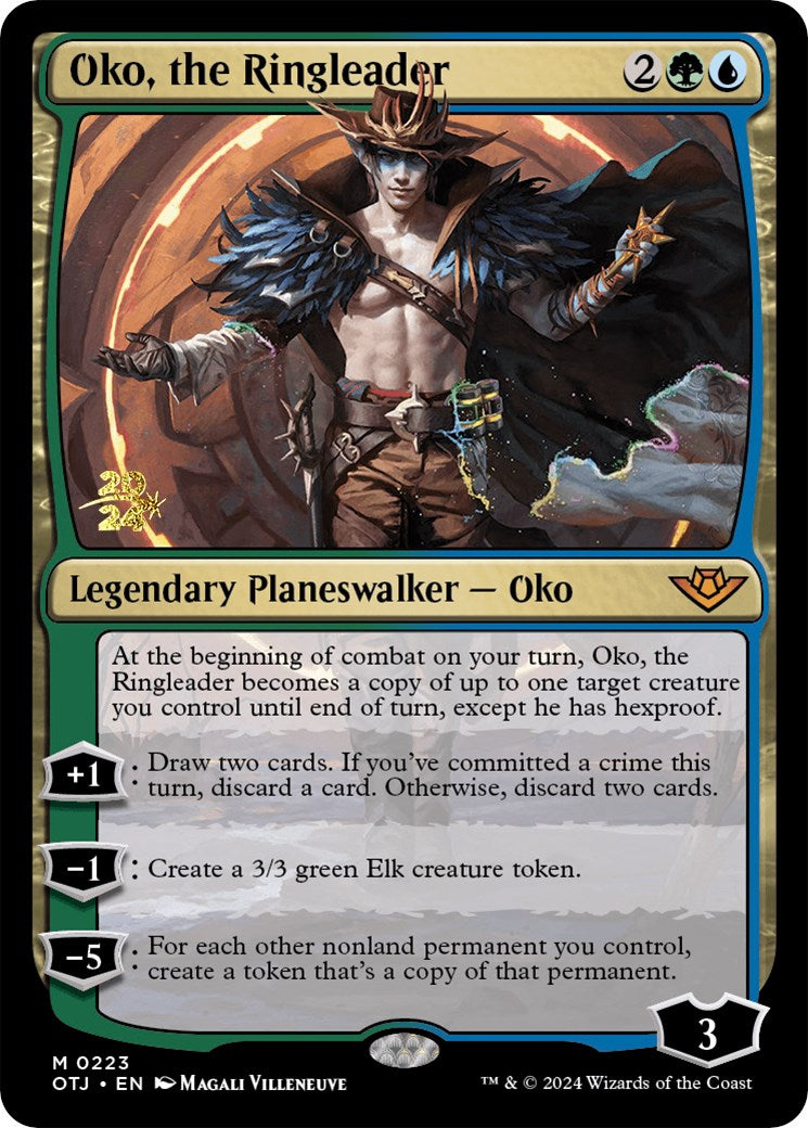 Oko, the Ringleader [Outlaws of Thunder Junction Prerelease Promos] | The CG Realm