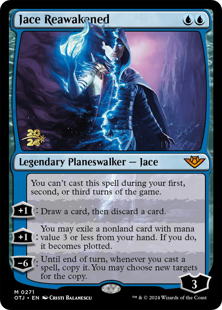Jace Reawakened [Outlaws of Thunder Junction Prerelease Promos] | The CG Realm
