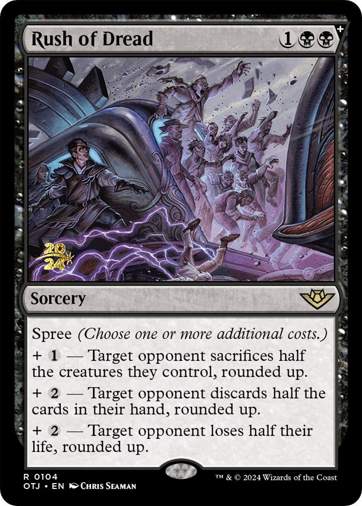 Rush of Dread [Outlaws of Thunder Junction Prerelease Promos] | The CG Realm