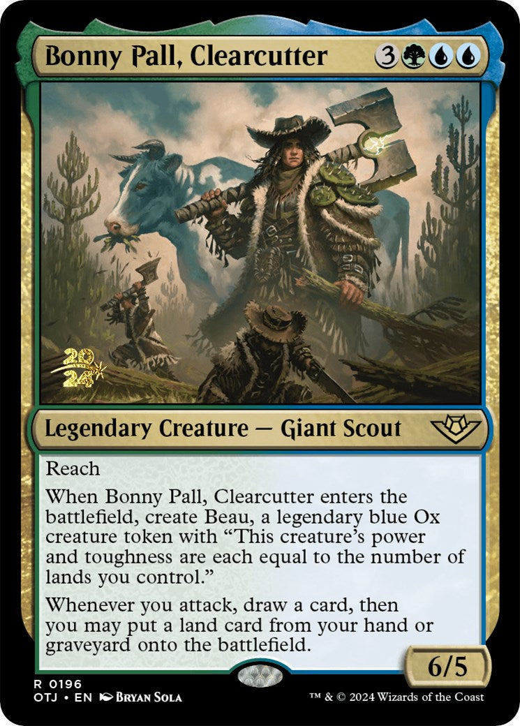 Bonny Pall, Clearcutter [Outlaws of Thunder Junction Prerelease Promos] | The CG Realm