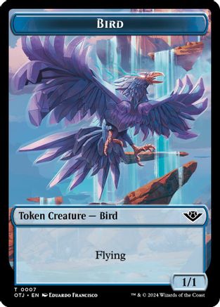 Bird // Plot Double-Sided Token (OTJ-7 // 20) - Outlaws of Thunder Junction