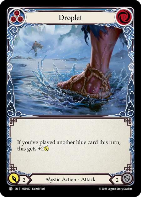 Droplet [MST087] (Part the Mistveil)  Rainbow Foil | The CG Realm