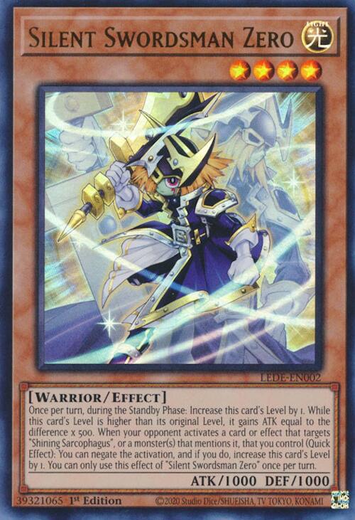Silent Swordsman Zero [LEDE-EN002] Ultra Rare | The CG Realm