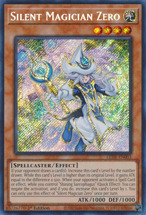 Silent Magician Zero [LEDE-EN003] Secret Rare | The CG Realm