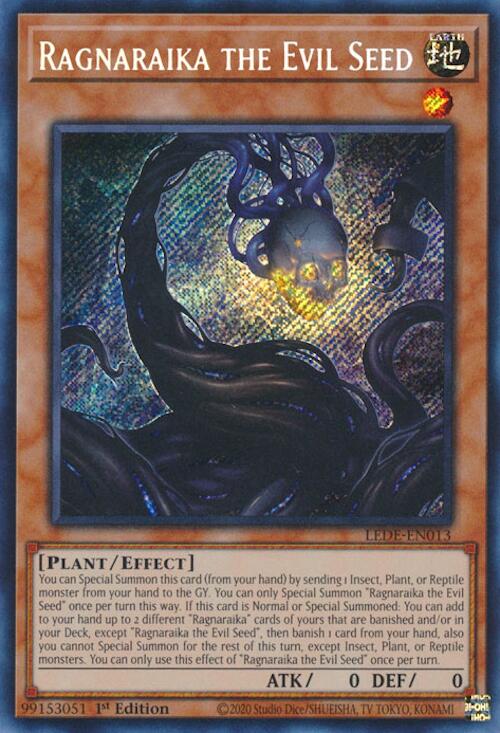 Ragnaraika the Evil Seed [LEDE-EN013] Secret Rare | The CG Realm