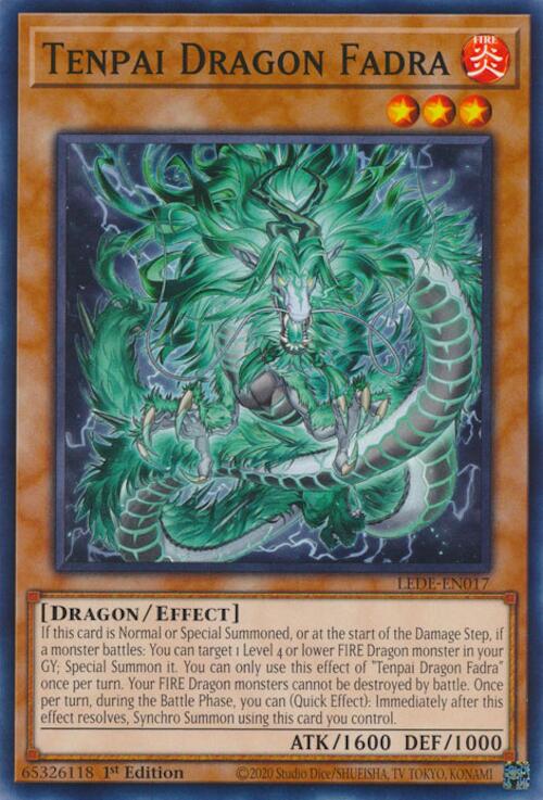 Tenpai Dragon Fadra [LEDE-EN017] Common | The CG Realm