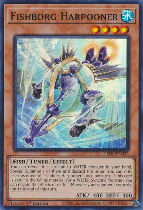 Fishborg Harpooner [LEDE-EN032] Super Rare | The CG Realm