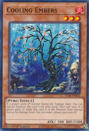 Cooling Embers (LEDE-EN033) - Legacy of Destruction 1st Edition