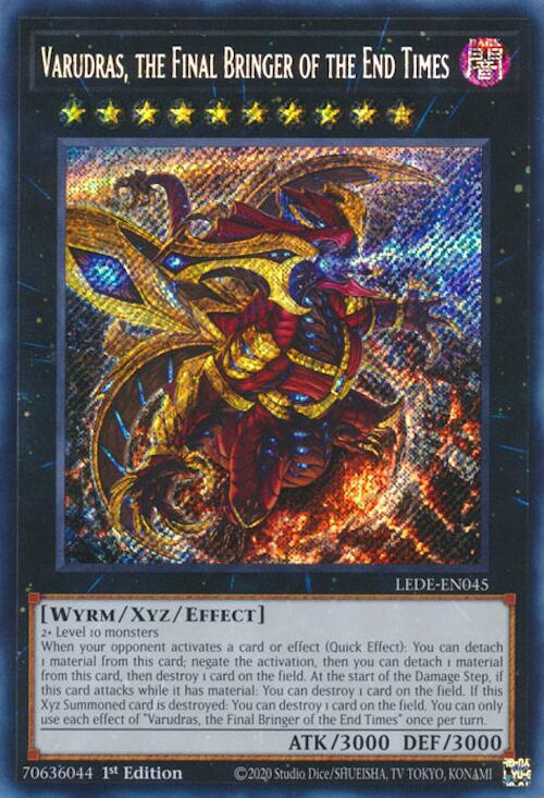 Varudras, the Final Bringer of the End Times [LEDE-EN045] Secret Rare | The CG Realm