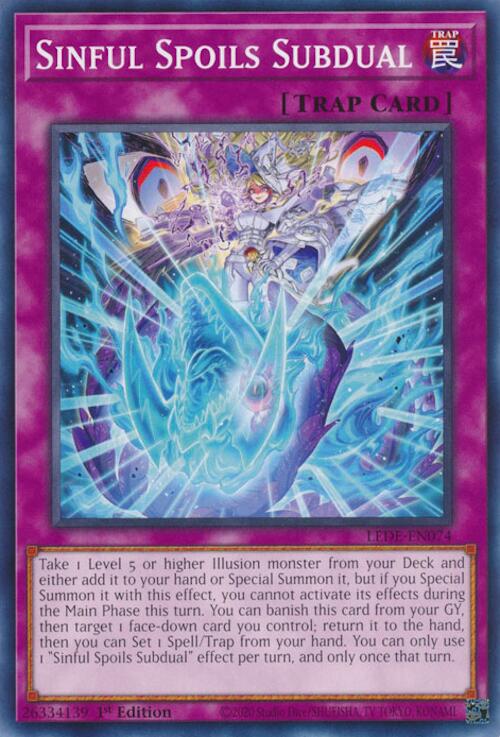 Sinful Spoils Subdual [LEDE-EN074] Common | The CG Realm