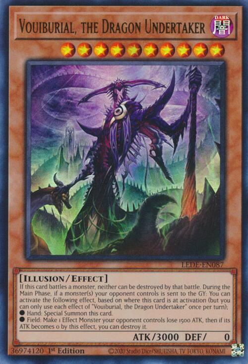 Vouiburial, the Dragon Undertaker [LEDE-EN087] Ultra Rare | The CG Realm