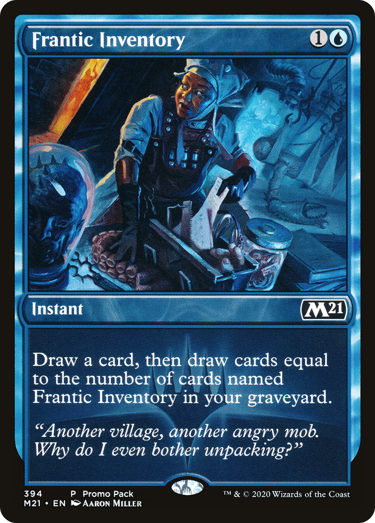 Frantic Inventory (PPM21-394) - Core Set 2021