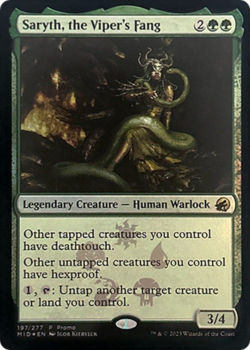 Saryth, the Viper's Fang [Media Promos] | The CG Realm