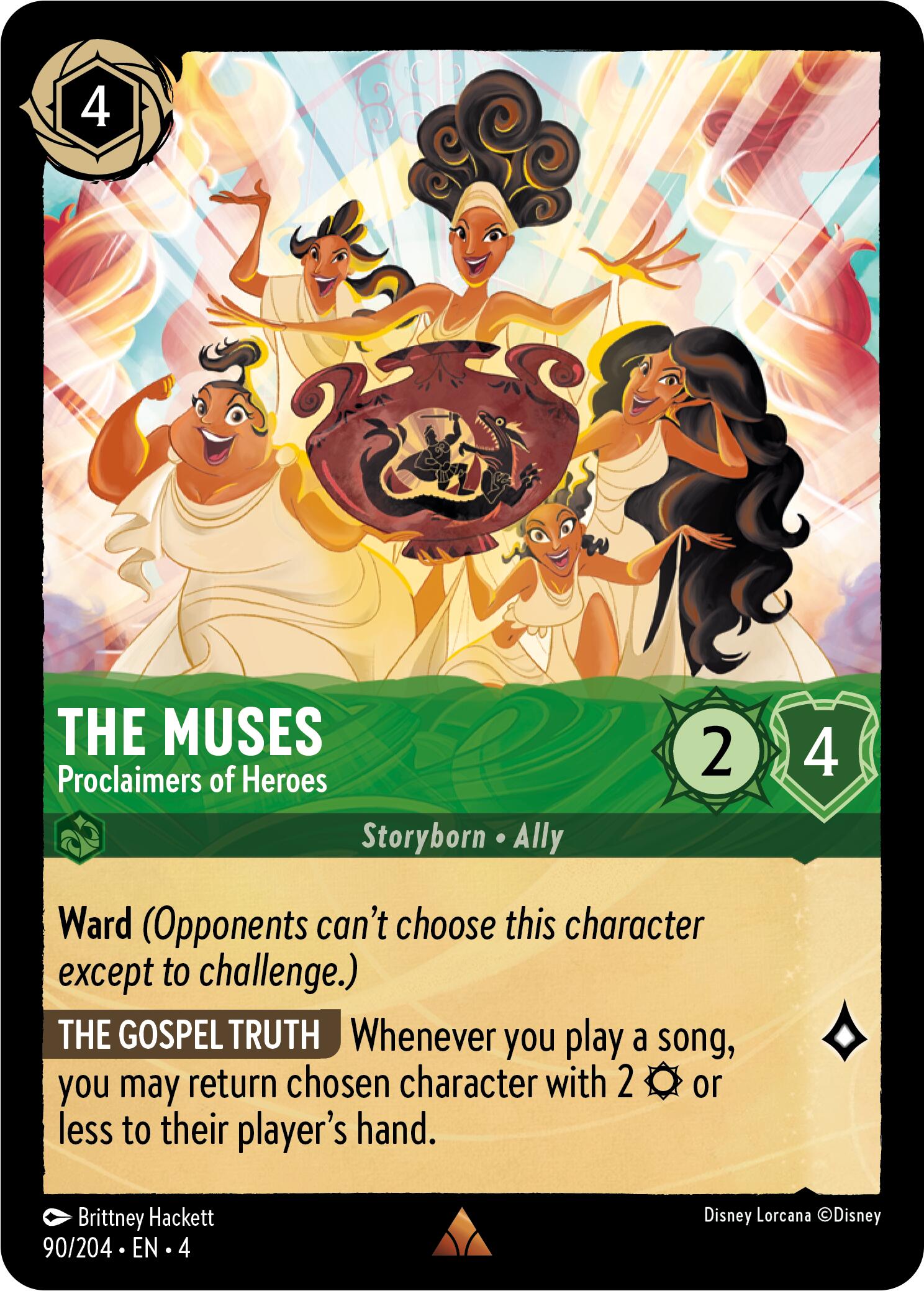 The Muses - Proclaimers of Heroes (90/204) [Ursula's Return] | The CG Realm