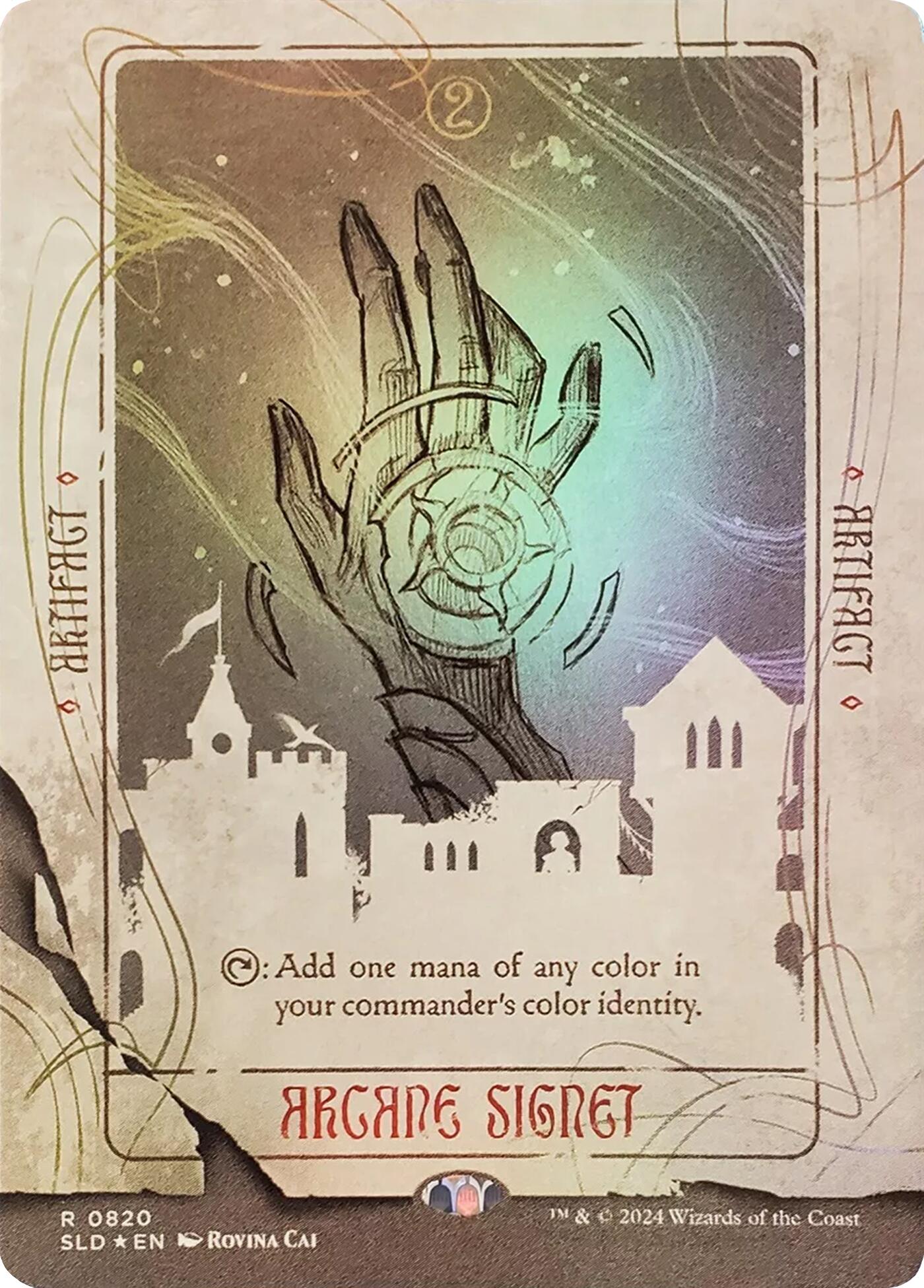 Arcane Signet (0820) (Rainbow Foil) [Secret Lair Drop Series] | The CG Realm
