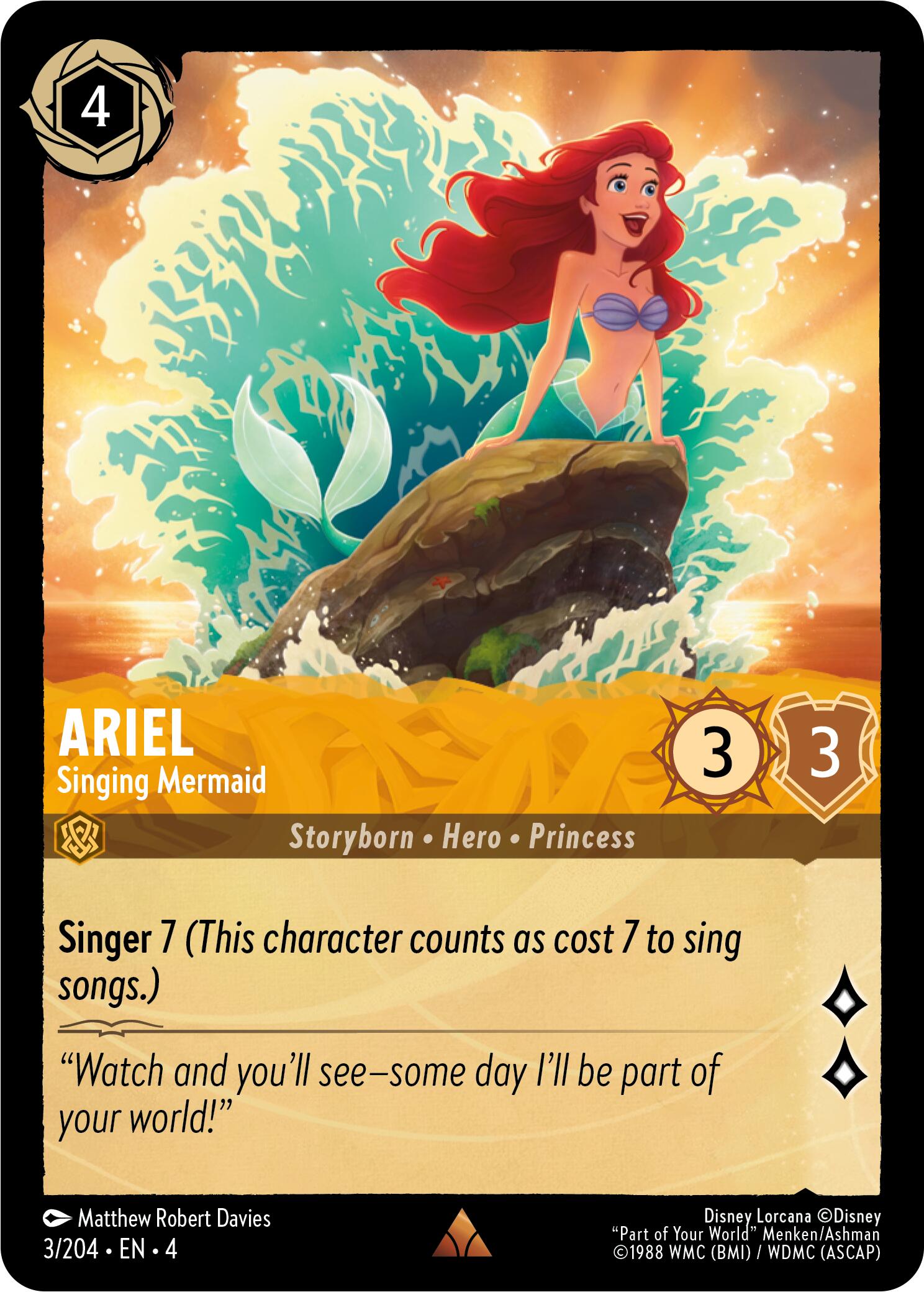 Ariel - Singing Mermaid (3/204) [Ursula's Return] | The CG Realm