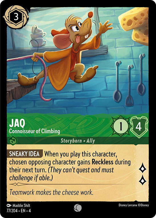 Jaq - Connoisseur of Climbing (77/204) [Ursula's Return] | The CG Realm