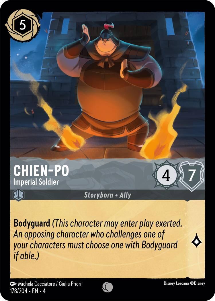 Chien-Po - Imperial Soldier (178/204) [Ursula's Return] | The CG Realm
