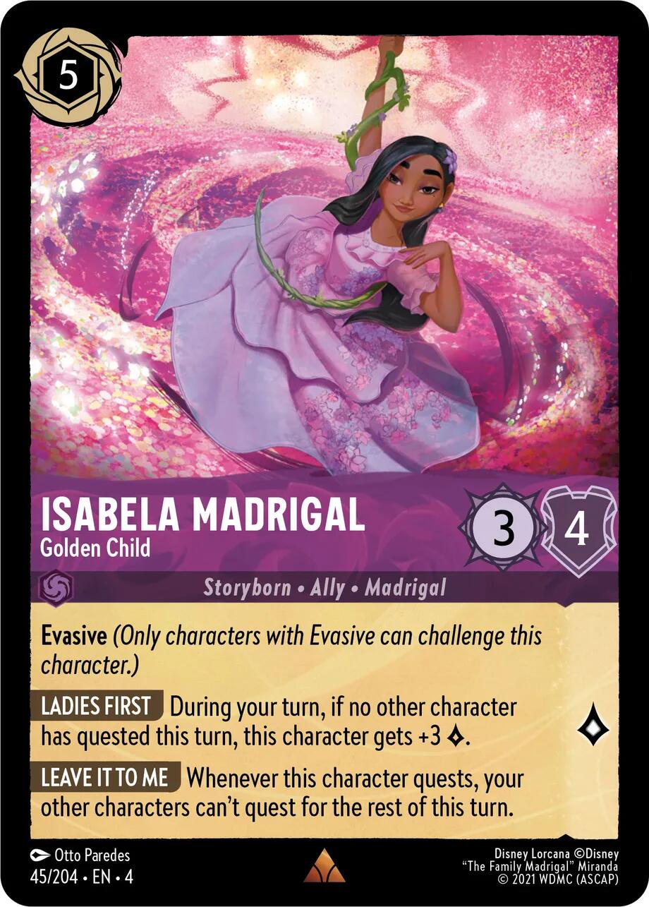Isabella Madrigal - Golden Child (45/204) [Ursula's Return] | The CG Realm