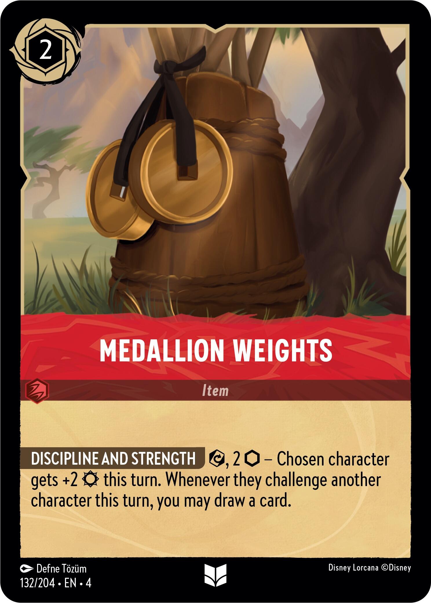 Medallion Weights (132/204) [Ursula's Return] | The CG Realm
