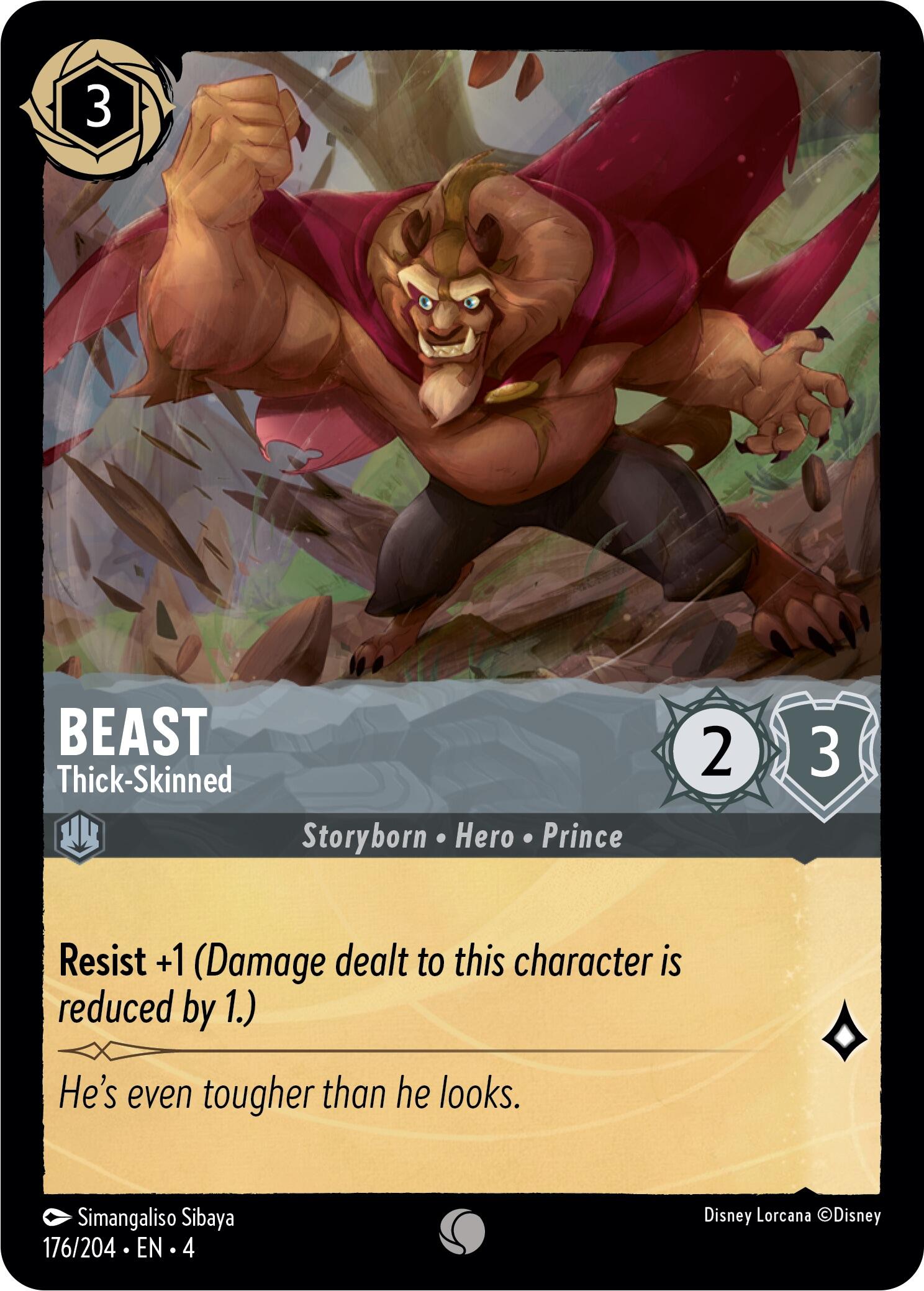 Beast - Thick-Skinned (176/204) [Ursula's Return] | The CG Realm