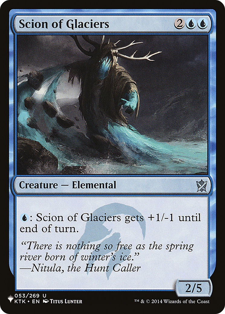 Scion of Glaciers [The List] | The CG Realm