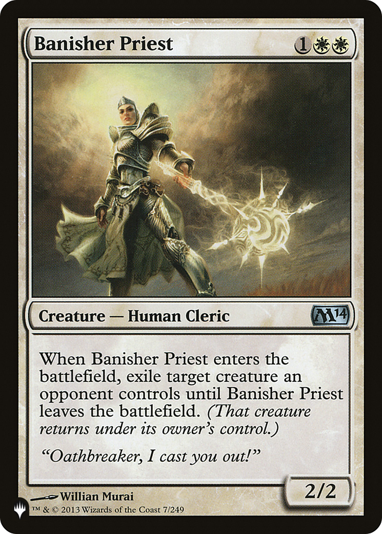 Banisher Priest [The List] | The CG Realm