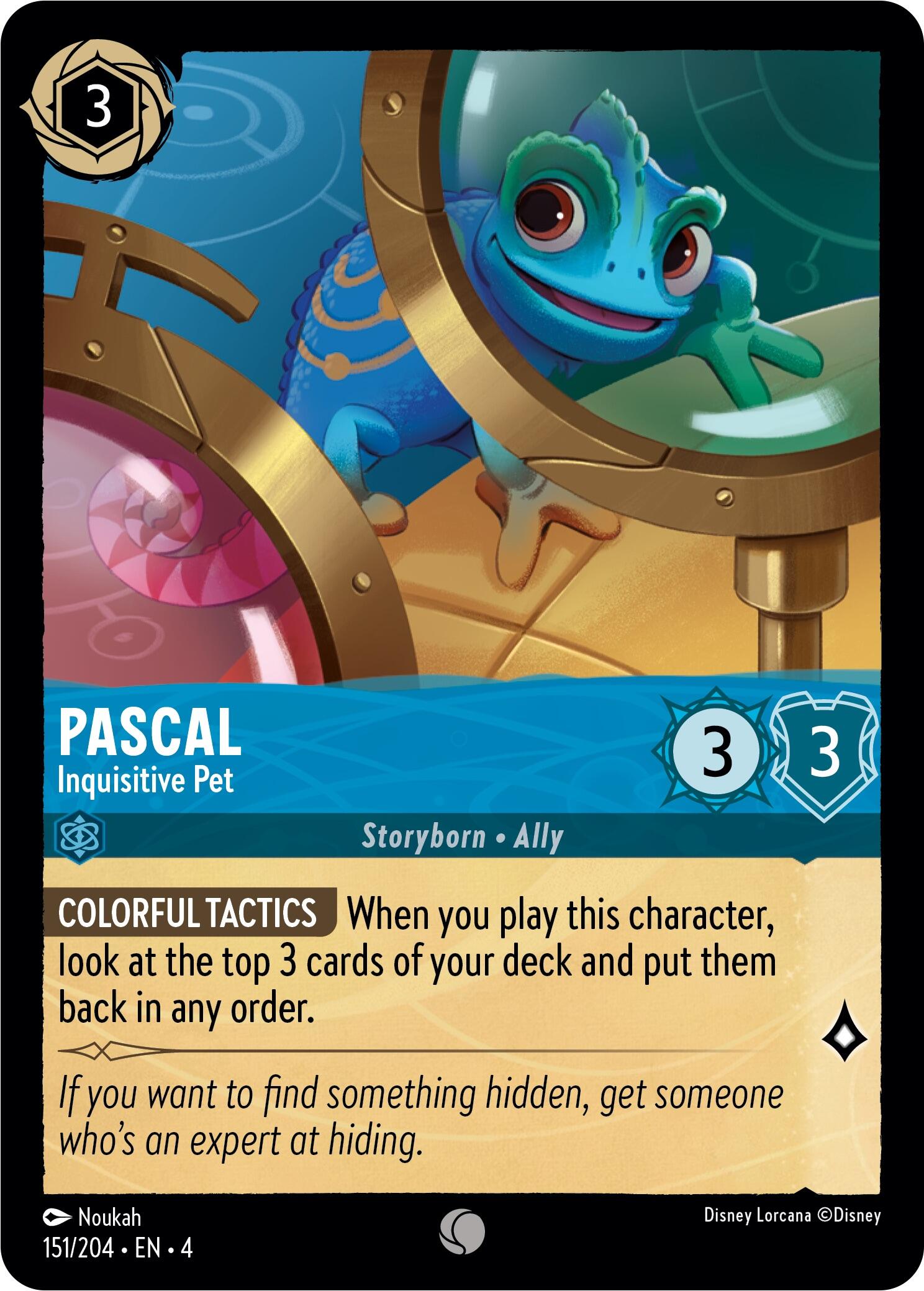 Pascal - Inquisitive Pet (151/204) [Ursula's Return] | The CG Realm