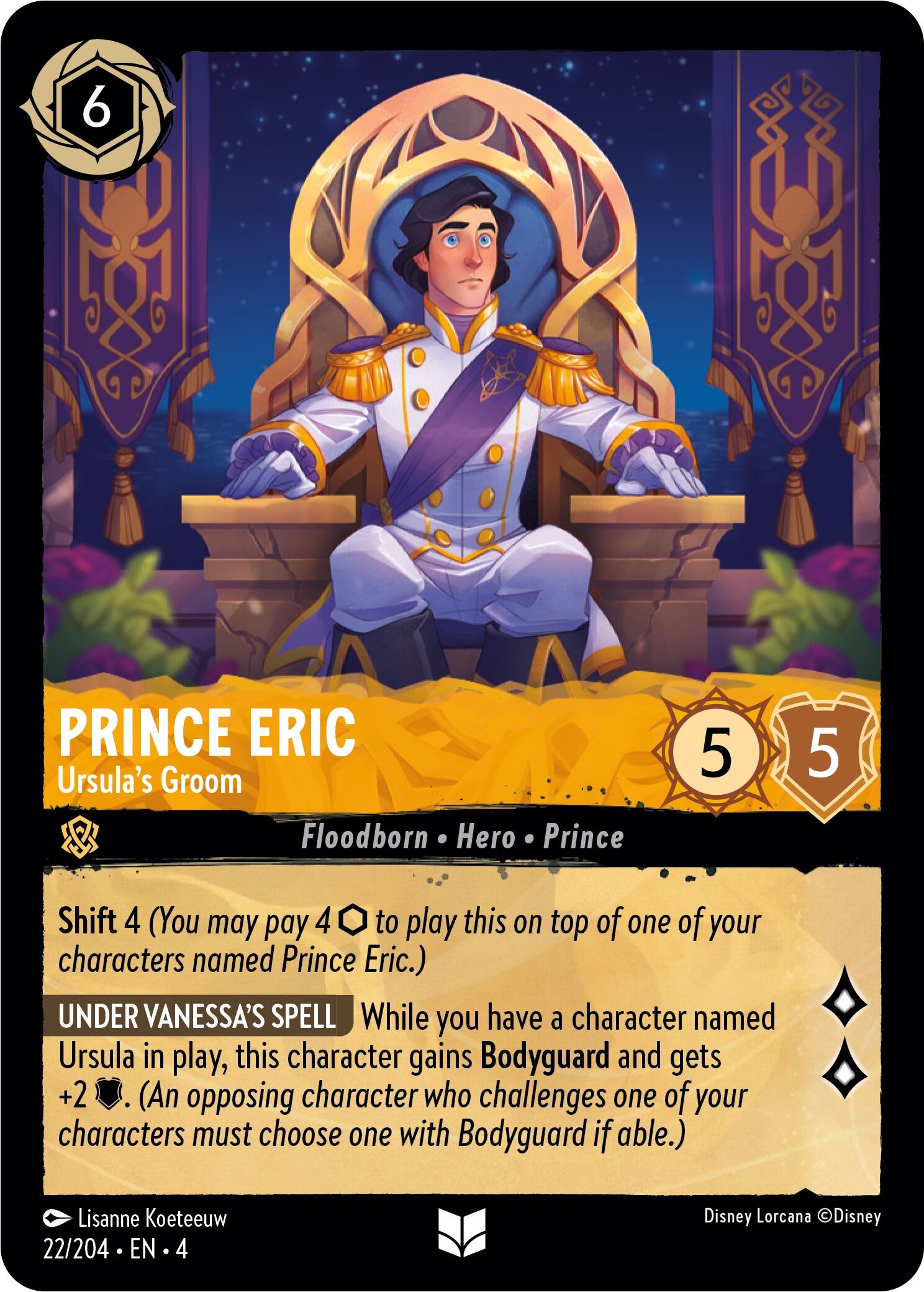 Prince Eric - Ursula's Groom (22/204) [Ursula's Return] | The CG Realm
