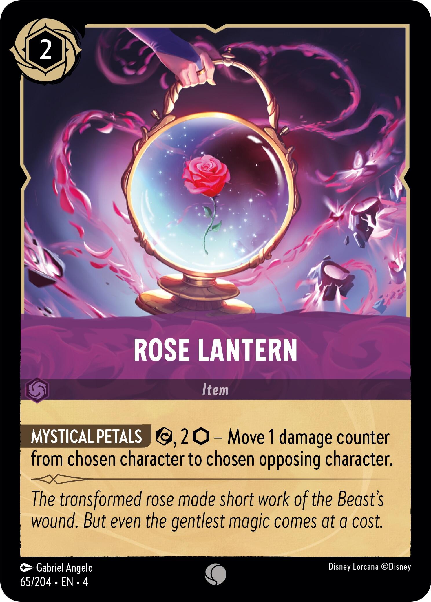 Rose Lantern (65/204) [Ursula's Return] | The CG Realm