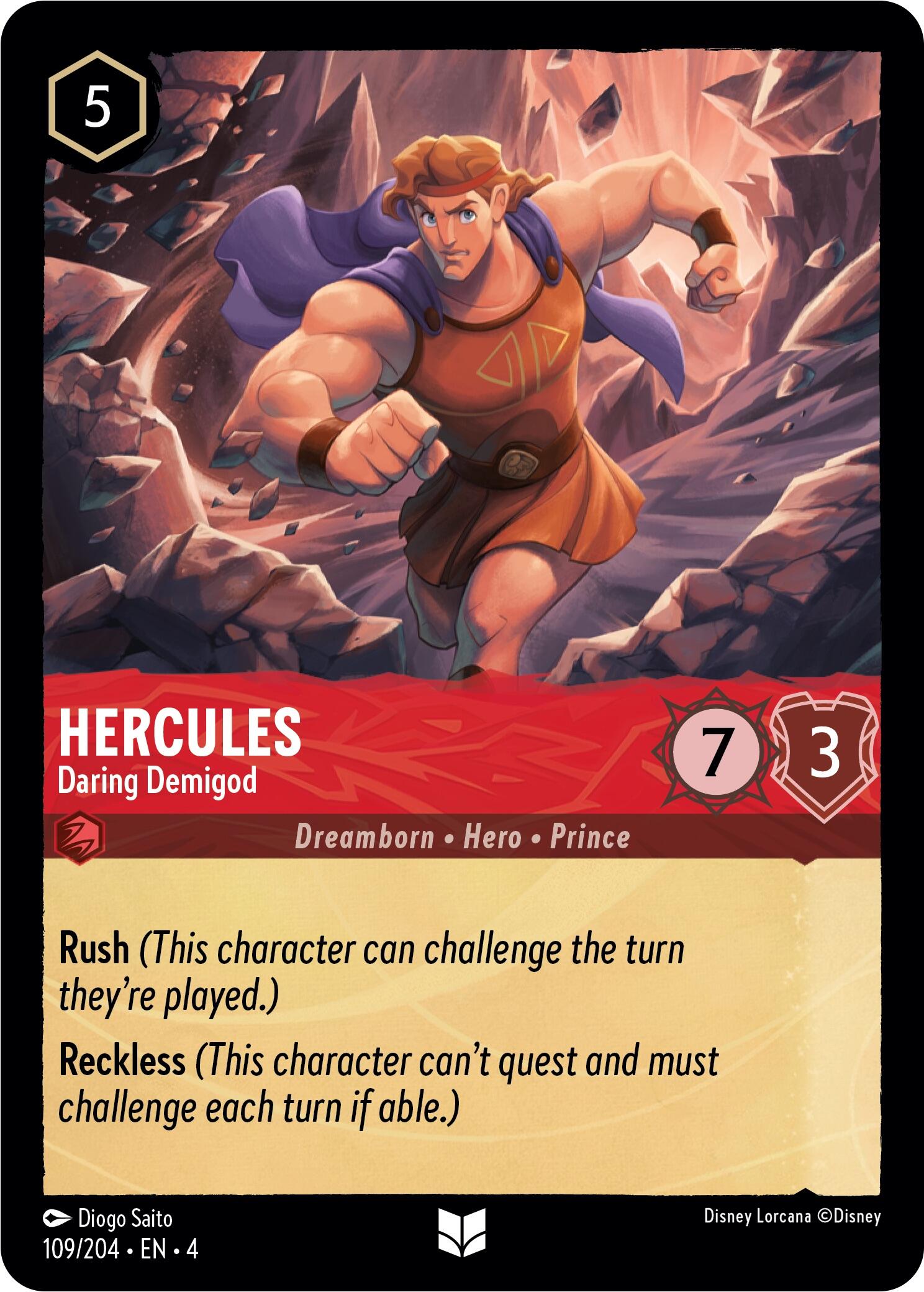 Hercules - Daring Demigod (109/204) [Ursula's Return] | The CG Realm