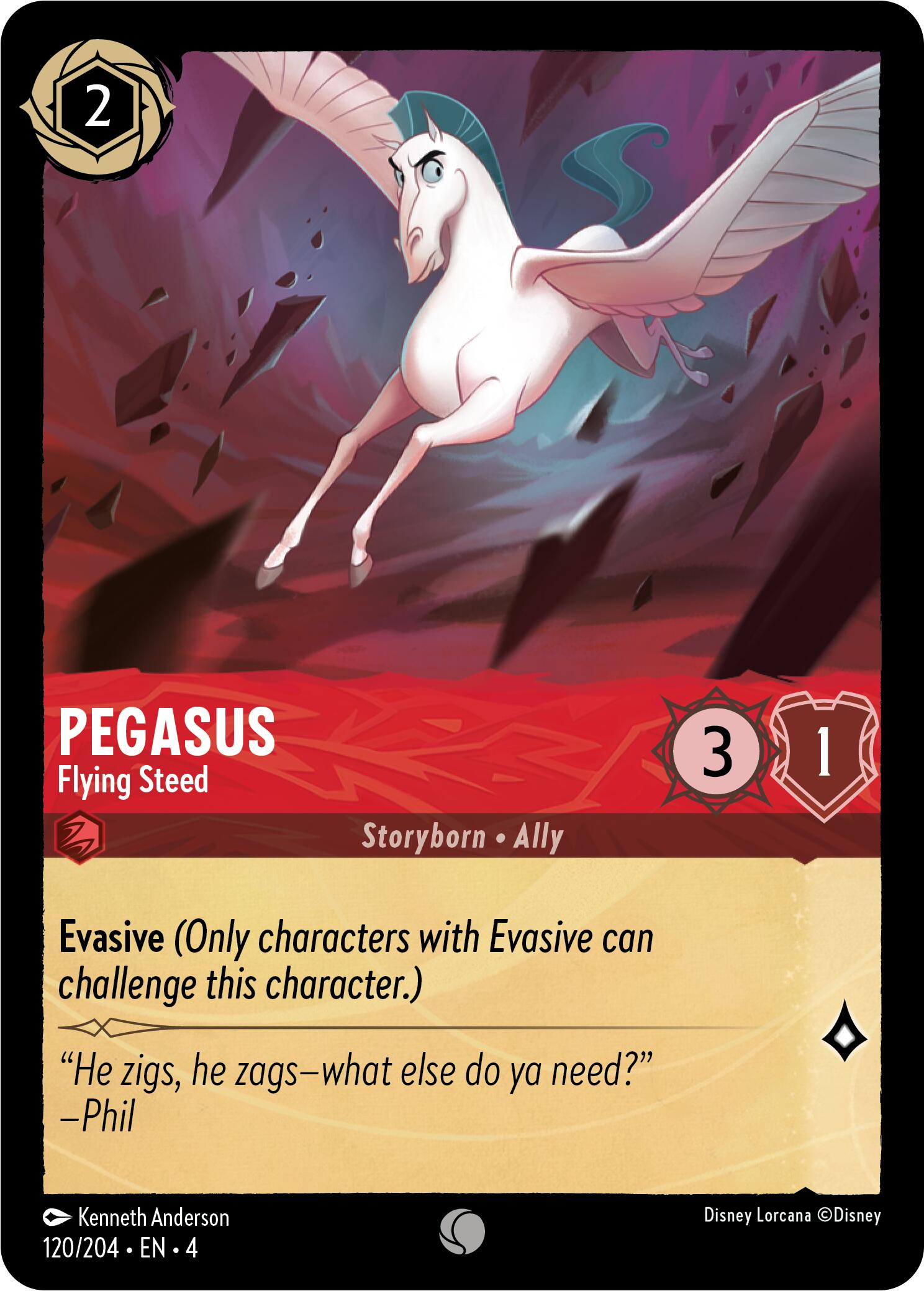 Pegasus - Flying Steed (120/204) [Ursula's Return] | The CG Realm