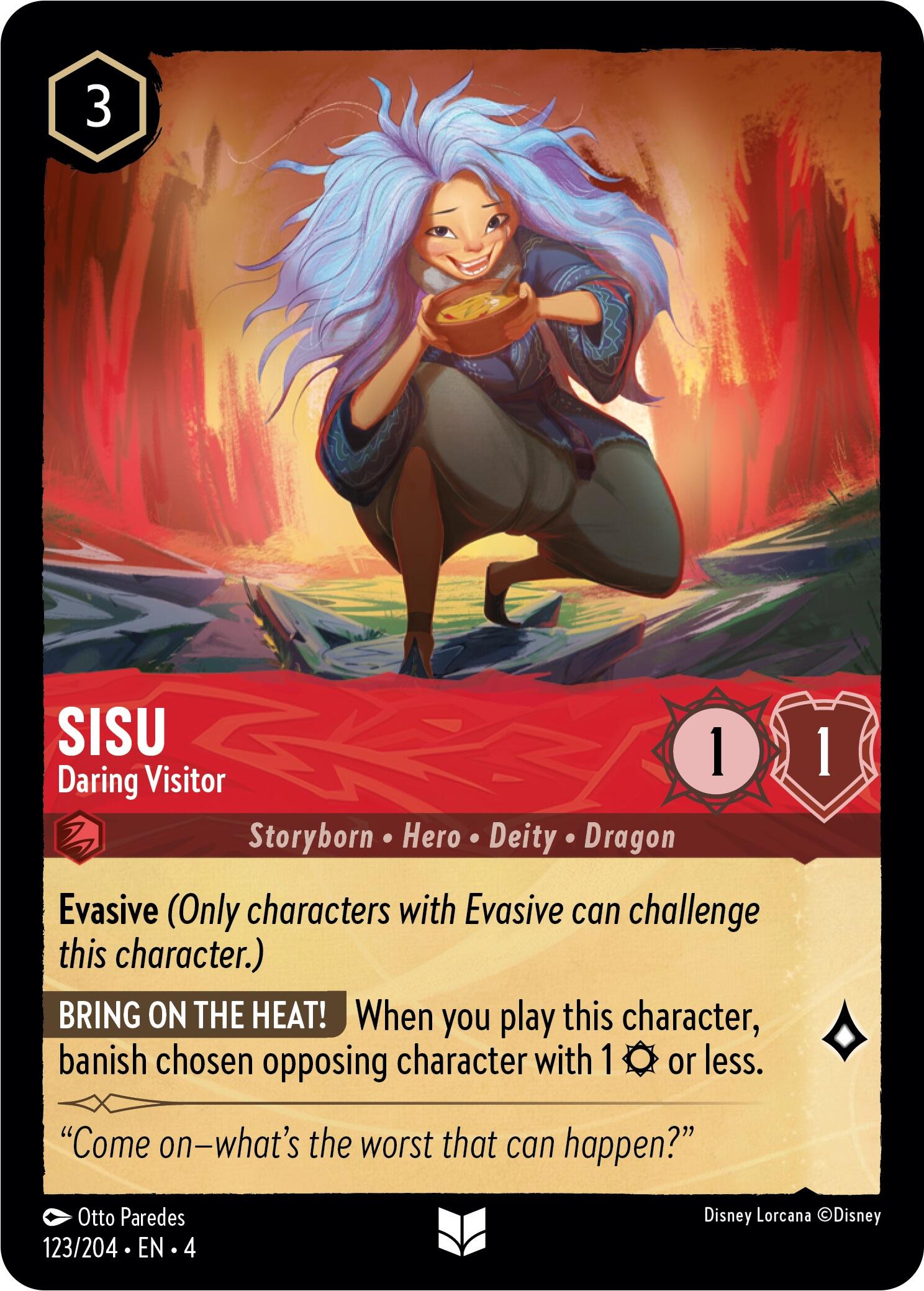 Sisu - Daring Visitor (123/204) [Ursula's Return] | The CG Realm